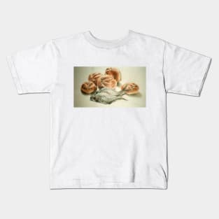 Five Loaves of Bread and Two Fish Kids T-Shirt